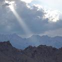 Crepuscule with Alabama Hills and Whitney Massif, 
Highway 395, 
2008